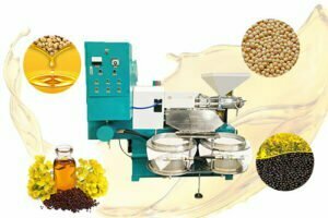 Commercial screw oil press machine