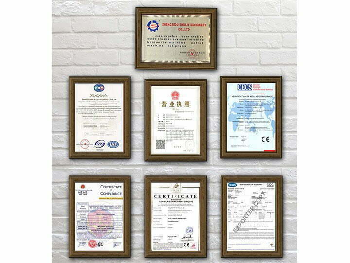 Company certifications