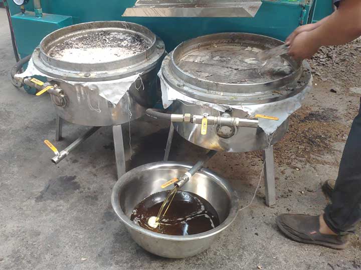 machine d’extraction d’huile d’arachide avec filtre