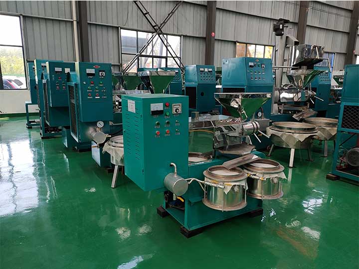 peanut oil processing machine