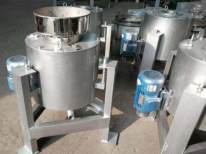 Filtre à huile de tournesol centrifuge