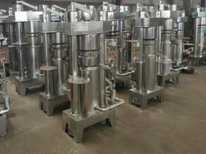hydraulic cold oil press machine 
