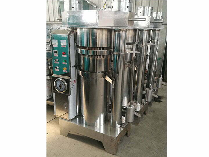 hydraulic cold press oil machine