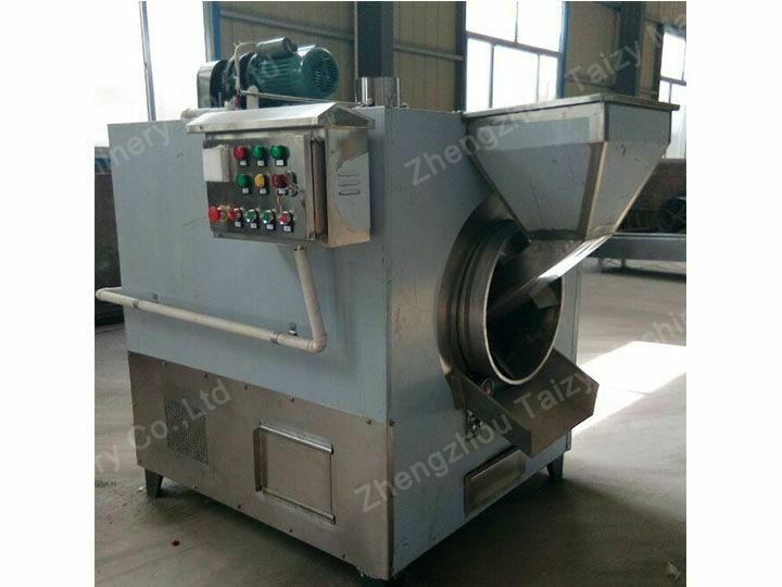 Small scale sunflower seed roaster