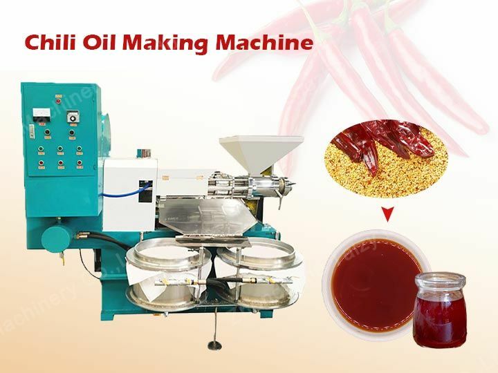 Chili pepper oil extraction machine