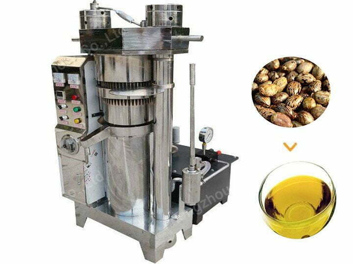 Cold pressed castor oil machine