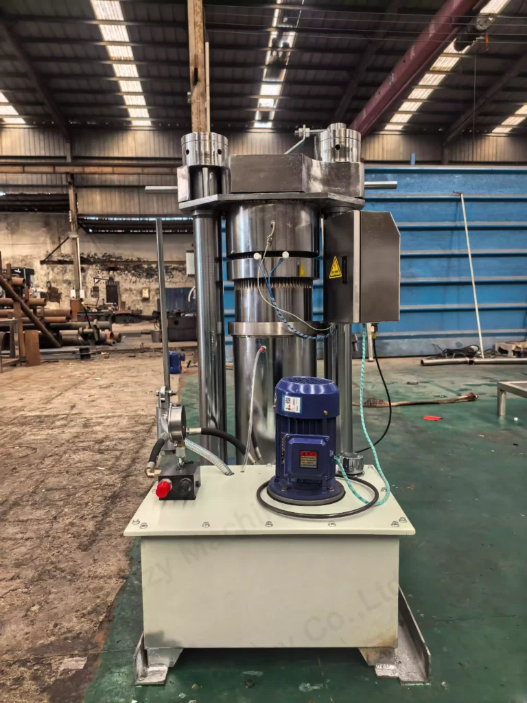 Hydraulic oil press machine