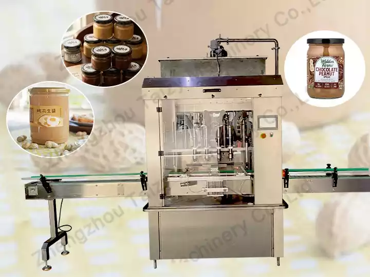 Peanut oil filling machine