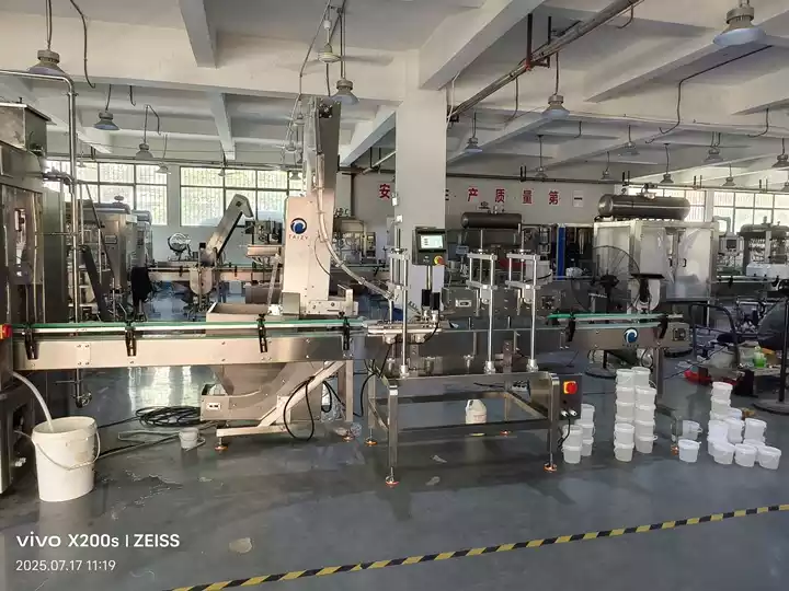 Peanut oil bottling machine