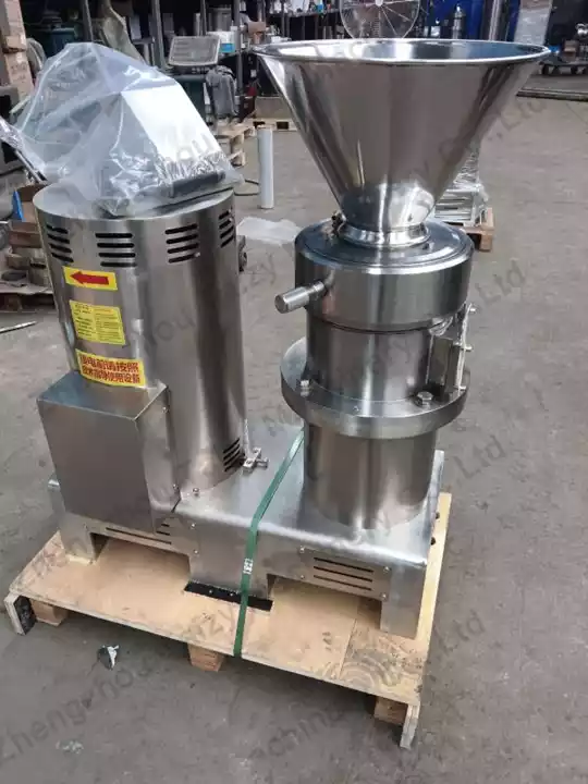 How A Congo Customer Expanded Peanut Processing With A Hydraulic Oil Press? 5 Stainless steel food grade colloid mill dr congo nut paste
